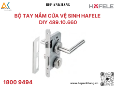 Bộ tay nắm cửa nhà vệ sinh Hafele DIY 489.10.660